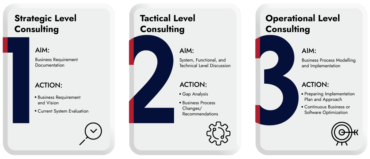 Odoo ERP Consulting Services infographics